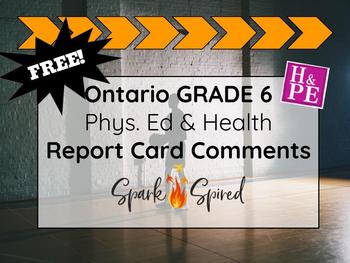 Advance of FREE Ontario Order 6 Phys Done plus Health Review Card Comments